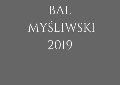 BAL MYŚLIWSKI 2019
